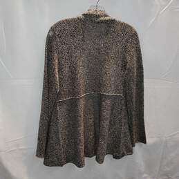 Eileen Fisher Petite Wool Blend Long Sleeve Cardigan Size PM alternative image