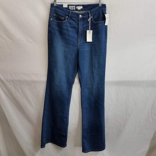 Good American good legs flare jeans 15 plus nwt image number 1
