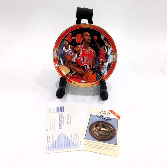 Michael Jordan "The Sweep" Bradford Exchange Plate image number 2