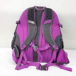 The North Face Borealis Purple Gray Backpack alternative image