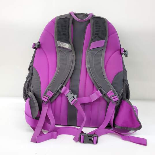 The North Face Borealis Purple Gray Backpack image number 2