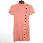 Free People Women Coral Knitted Dress XS image number 1