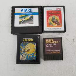 Lot of 4 Mixed Atari Video Games