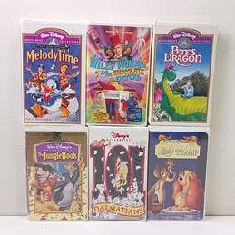 6PC Walt Disney VHS Movie Collection Bundle alternative image