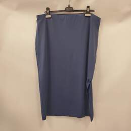 Express Women Blue Pencil Skirt XL NWT alternative image