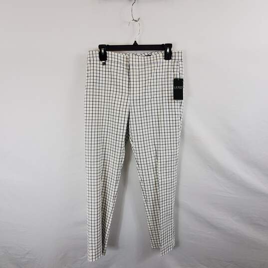Ralph Lauren Women Multi Plaid Dress Pant Sz 6 image number 1
