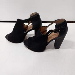 H&M Women's Black Peep Toe Cone Heel Pumps Size 40 alternative image