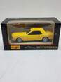 Maisto Motorized Die Cast Scale Model Car Yellow Ford Mustang image number 1