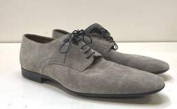 Hugo Hugo Boss Suede Derby Shoes Grey 9