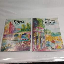 2 Rossini Melodies Music Books in French & Italian