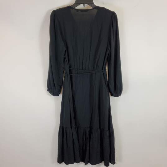 Uniqlo Women Black Maxi Dress Sz S NWT image number 2