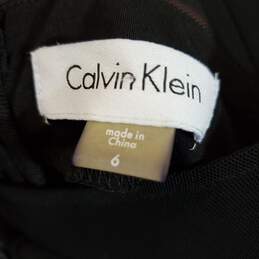 Calvin Klein Women Black Dress SZ 6 NWT alternative image