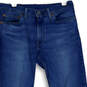 Mens 511 Blue Medium Wash Stretch Pockets Denim Straight Leg Jeans Size 32 image number 3