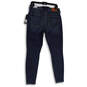 NWT Womens Blue Denim Medium Wash High Rise Super Skinny Jeans Size 30W image number 2