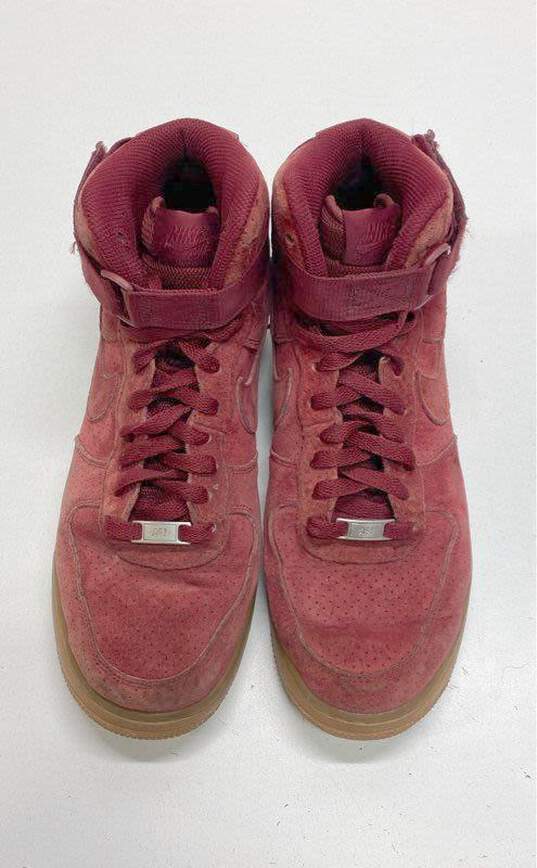 Nike Air Force 1 High Red 749266-600 Sneakers Men 10.5 image number 5