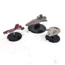 3 WOTC Star Wars Minis Starship Battles Light Side