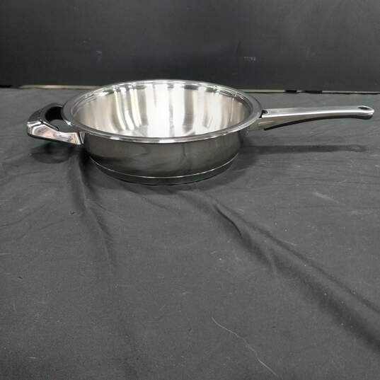 Nutri-Stahl Stainless Steel 8.5" Frying Pan image number 3