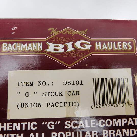 Bachmann Big Haulers Union Pacific G Scale Train Car IOB image number 5