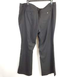 New York & Company Women Black Flare Pants Sz 18 NWT alternative image
