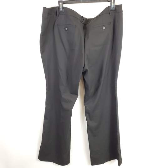 New York & Company Women Black Flare Pants Sz 18 NWT image number 2