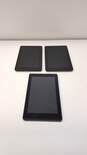 Amazon Fire Tablets (Assorted Models) - Lot of 3 - For Parts image number 1