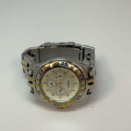 Designer Fossil Blue BQ-9183 Two-Tone Stainless Steel Analog Wristwatch alternative image