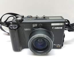 Canon Powershot G5 Digital Camera with Battery & Charger Black alternative image