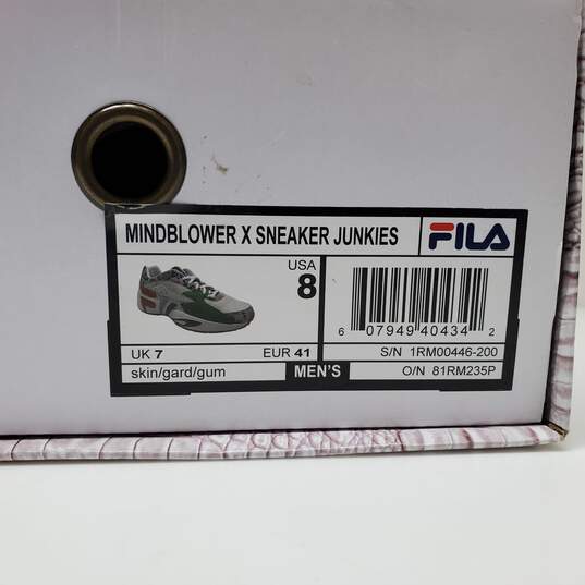 Fila Mindblower Multicolor Snake Skin Sneakers image number 4