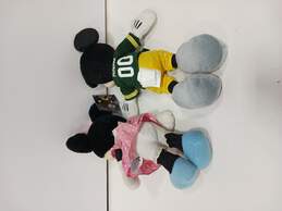 Pair of Mickey and Minnie Mouse Stuffed Animals alternative image