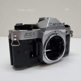 Canon AE-1 Program 35mm SLR Camera Body Only For PARTS alternative image