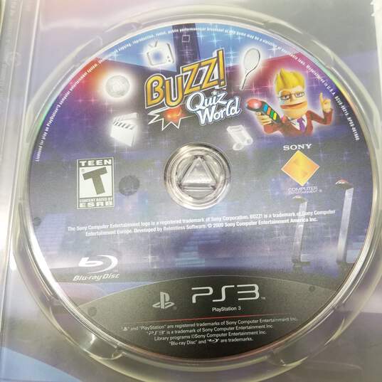 Buy the Buzz! Quiz World [4 Buzzer Bundle, No Dongle] PlayStation 3 Game