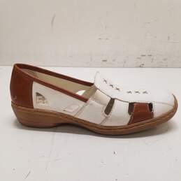 Rieker Antistress Leather Sandal Shoes Women's Size 39