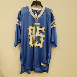 Mens Blue  Los Angeles Chargers Antonio Gates #85 NFL Jersey Size X-Large