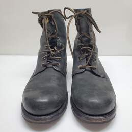 Frye Black Leather Boots Men's Size 9D