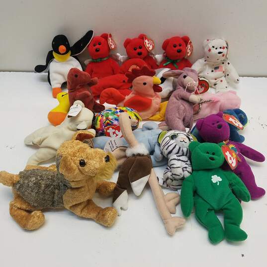 Buy the Lot of 21 Beanie Babies | GoodwillFinds