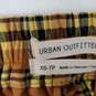 NWT Urban Outfitters Yellow & Black Plaid Trousers Size XS / 31 image number 3