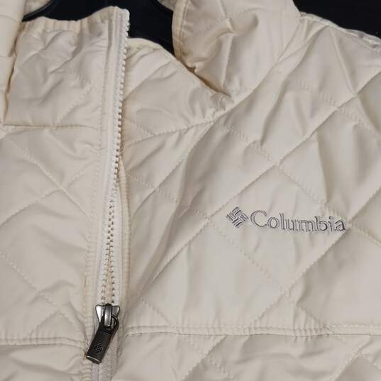 Columbia Ivory Puffer Vest Women's Size 3X image number 3