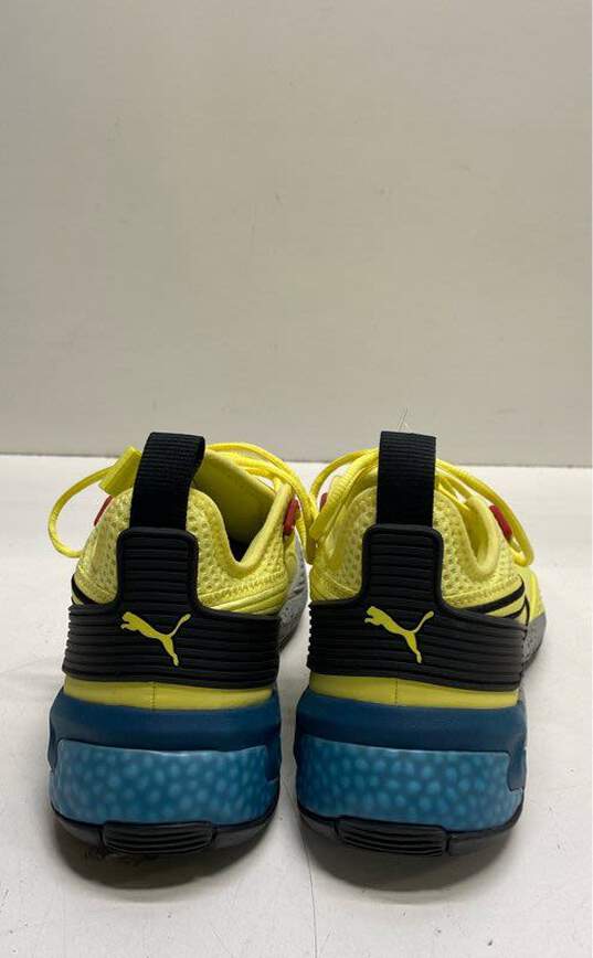 Puma Uproar Spectra Yellow Athletic Shoe Men 8.5 image number 4