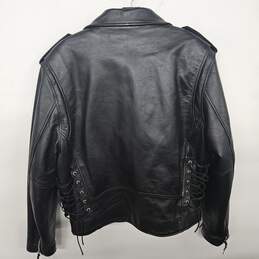 FMC Black Leather Jacket alternative image