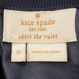 Kate Spade Women Blue Skirt SZ 0