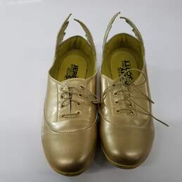 Adidas x Jeremy Scott Metallic Gold Wings Lace Up Shoes Women's Size 8.5 alternative image