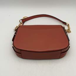 Michael Kors Womens Blush Gold Leather Top Handle Handbag With White Dust Bag alternative image