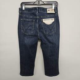 American Star Denim Blue Midrise Crop Jeans alternative image