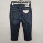 American Star Denim Blue Midrise Crop Jeans image number 2