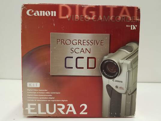 Canon ELURA 2 MC MiniDV Camcorder FOR PARTS OR REPAIR image number 11