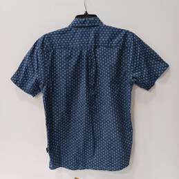 Patagonia Men's Blue Print Short Sleeve Button-Up Shirt Size S alternative image