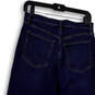 Womens Blue Denim Classic Medium Wash Pockets Straight Leg Jeans Size 27/4 image number 4