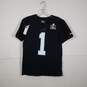 Mens Carolina Panthers Super Bowl 50 Cam Newton Athletic Cut T-Shirt Size Small image number 1