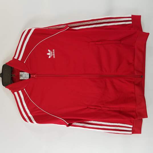 Adidas Girl Red Active Jackets L NWT image number 1