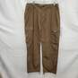 NWT I Love Ugly WM's Mocha Color Straight Cargo Pants Size L x 29 image number 1